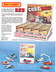 Matchbox original promo sheet "Code Red" Series 1981