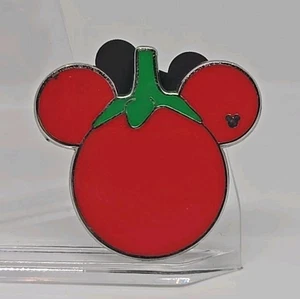2008 Mickey Red Tomato HIDDEN MICKEY DISNEY ANSTECKNADEL Parks 3 von 5 Epcot - Bild 1 von 2