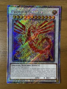 Yu-Gi-Oh - Crimson Dragon - RA04-EN061 - Platinum Secret Rare - Picture 1 of 2