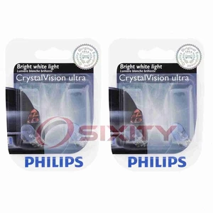 2 pc Philips Front Side Marker Light Bulbs for Mazda 2 3 3 Sport 6 CX-3 CX-5 wa - Picture 1 of 5
