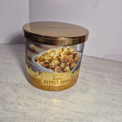 Goose Creek 14,5 oz, cera de soja, vela, tetera maíz Foto 1 de 4