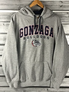 Vintage Colosseum Gonzaga Bulldogs University Sweatshirt Mens XL Gray Hoodie - Picture 1 of 7
