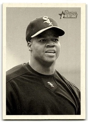 2001 Bowman Heritage #115 Frank Thomas Chicago White Sox - Image 1 of 2