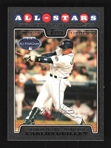 Carlos Guillen Detroit Tigers 2008 Topps Update Black #UH209 SN /57 - Picture 1 of 2