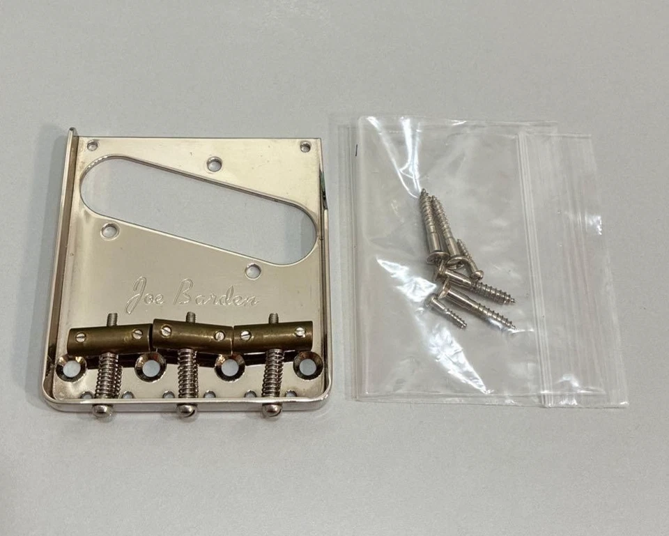 JOE BARDEN JB Bridge Plate Saddle Kit Vintage Telecaster - Image 1 of 3