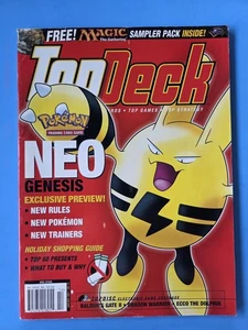 WOTC Top Deck CCG Magazine #14 "Neo Genesis Preview, Holiday Shopping Guide - Picture 1 of 2