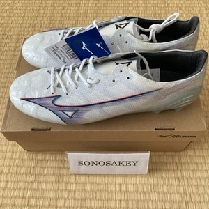 MIZUNO ALPHA ELITE P1GA2362 09 White 28.5cm/US 10.5/UK 9.5/ EUR 44 from Japan - Picture 1 of 9