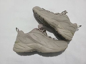 Sneakers comode personalizzate Ryka taglia 6 stringate beige kaki - Foto 1 di 8