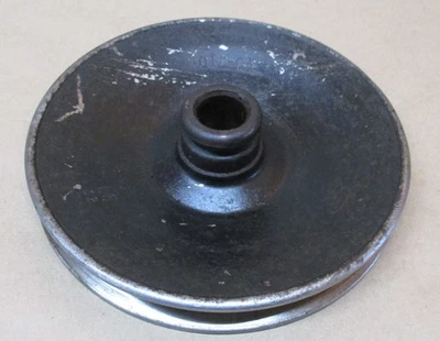 USED 1980's OEM FORD F150 F250 F350 POWER STEERING PUMP PULLEY E0TC-CA - Image 1 of 4