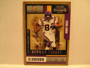 2004 Donruss #57 RANDY MOSS Season Ticket ERROR? [b4b14] - Picture 1 of 2