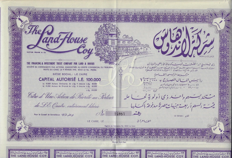 The Land House COY Victor Frank & Co., the Finance & Investment Trust Company Foto 1 de 1