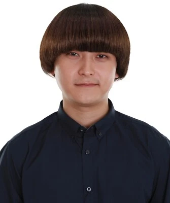 Brown Short Bob Wig Cosplay Stranger Things Will Byers Party Fancy Hair HM-1064 - Image 1 of 4