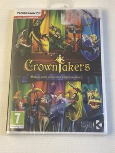 CrownTakers PC MAC Linux Windows XP 7 8  DVD Rom 2014 Computer Game NEW SEALED - Picture 1 of 5