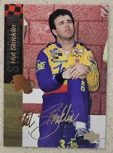 1995 Upper Deck Motorsports Racing HUT STRICKLIN Gold Signature SSP card #30 - Bild 1 von 2