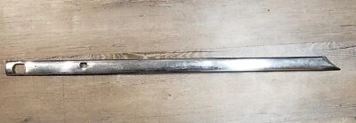 1955 PACKARD CLIPPER 4 PORTAS PASSAGEIRO PORTA DA FRENTE TOPO MOLDURA ACABAMENTO INOXIDÁVEL FABRICANTE DE EQUIPAMENTO ORIGINAL - Imagem 1 de 4