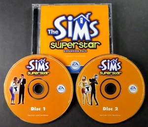 The Sims: Superstar Expansion Pack (PC, 2003) 2 Disc - Picture 1 of 1