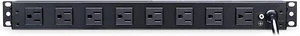 CyberPower 10-Outlet 100-125V, 15A, Rackmount PDU - (PDU15B2F8R) - Picture 1 of 4