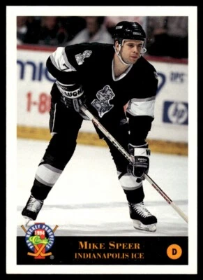 1994-95 Classic Pro Hockey Prospects MIKE SPEER #168 Indianapolis Ice - Image 1 of 2
