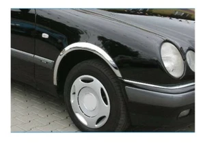 MERCEDES W210 Radlaufleisten vorne hinten Radlaufblenden CHROM Breite Satz 4 Stk - Bild 1 von 5