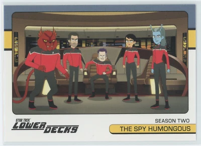 Star Trek #LDE16 The Spy Humongous Lower Deck Hit Insert Card - Near Mint! - Image 1 of 3
