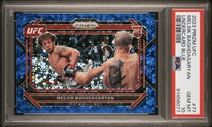 2023 Panini Prizm PSA 10 Undercard Blue 1/25  Melsik Baghdasaryan Rookie - Picture 1 of 2