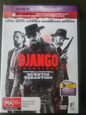 DJANGO - UNCHAINED - Quentin Tarantino  - Jamie Foxx -  DVD   Like new - Image 1 of 2