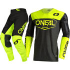Oneal Mx 2023 Mayhem Hexx V.22 Black/Yellow Motocross Bike Riding Gear Set
