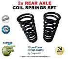 2x REAR Axle COIL SPRINGS for OPEL VECTRA B Hatchback 2.6 i V6 2000-2003