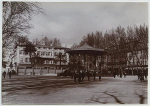 Toulon. Place d'armes avec kiosque à musique. Citrate circa 1900. - Imagen 1 de 1