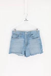 Jean Madewell para mujer talla 28x3 The Perfect lavado corto dobladillo crudo tiro alto - Imagen 1 de 9