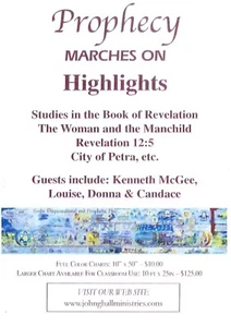 PROPHECY MARCHES ON HIGHLIGHTS! Studies in the Book of Rev - DVD by John G. Hall - Picture 1 of 2
