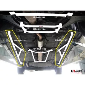 Ultra Racing 6-Point Side Lower Bar for NISSAN CEFIRO A33 2.0 '98-'12 (SD6-1167) - Bild 1 von 4