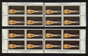 1981 Canada SC# 878 - "Look of Music" Exhibition - Plate Blocks of 4 M-NH # 2995 - Picture 1 of 1
