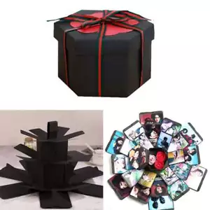 Surprise Explosion gift box Anniversary Scrapbook DIY Photo Album Love Romantic - Picture 1 of 22