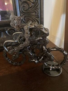 Bicycle Bike Sprocket Chain Figure Tour De France Lance Armstrong Collector GIFT - Picture 1 of 6
