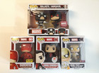 Funko Pop! Marvel lot of 4 188 Iron Fist 106 Punisher 90 Daredevil 2 pk Bullseye