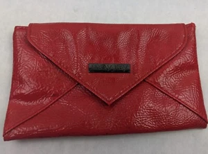 MARY KAY PURSE COSMETIC BAG RED FAUX LEATHER METRO CHICK CLUTCH EXCELLENT RP - Picture 1 of 4