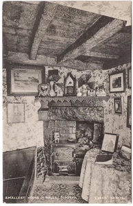 CAERNARVONSHIRE - CONWAY,  THE SMALLEST HOUSE  BY EVANS - Picture 1 of 2