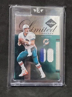 Dan Marino 2005 Leaf 限量线 #LT-22 /50 比赛穿用! 海豚 — 第 1/3 张图片
