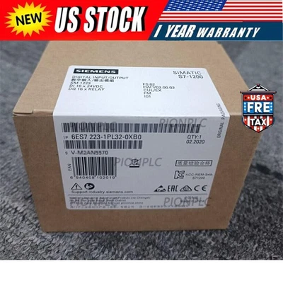 New Siemens 6ES7223-1PL32-0XB0 6ES72231PL320XB0 S7-1200 Digital I/O SM 1223 - Image 1 of 3