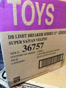 Bandai Dragon Ball Super Limit Breaker Super Saiyan Vegito ESTUCHE DE 4 LOTE SELLADO - Imagen 1 de 3