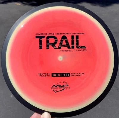 Axiom MVP Neutron Trail - Rare Transitional Color Swirl Conrad Line Disc Golf - Image 1 of 4