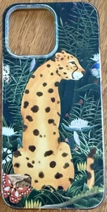 Cheetah iPhone 14 Pro Max 13 12 11 Stoßfest Matt Ultra Dünn Hard Case Hülle - Bild 1 von 3