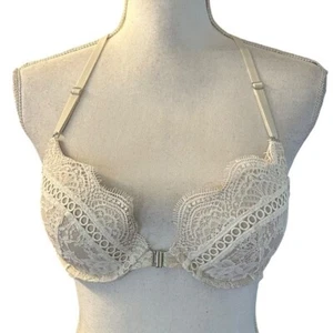 Victoria’s Secret Dream Angels Push Up Bra Women’s SZ 36A in Off White - Picture 1 of 5