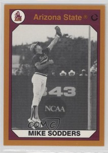 1990 Collegiate Collection Arizona State Sun Devils Gold Back Mike Sodders #159