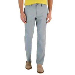 NWT $95 Perry Ellis Portfolio Men's Slim Fit Solid Tech Pants, Grey, Dif. Sizes - Picture 1 of 5