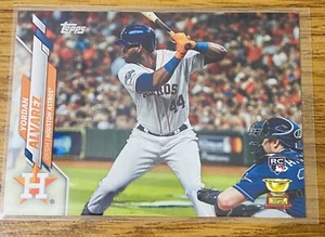 YORDAN ALVAREZ Topps 2020 Factory Set RC Rookie. Photo Variant SP. Astros - Picture 1 of 2