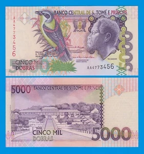 Santo Tomás y Príncipe 5000 Dobras P 65c 2004 UNC Santo Tomé y Príncipe (P 65 c) - Imagen 1 de 1