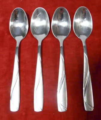 4 cucharas de sopa Cambridge MERCADO D-20 cubiertos de acero inoxidable 7 7/8" Foto 1 de 4