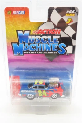 Action Muscle Machines Jeff Gordon #24 Dupont Flame Chevrolet Chevy NASCAR 1:64 Foto 1 de 4